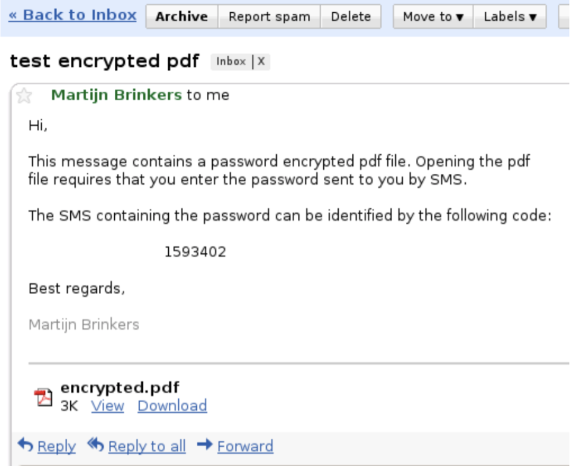 Pie Security email encryption